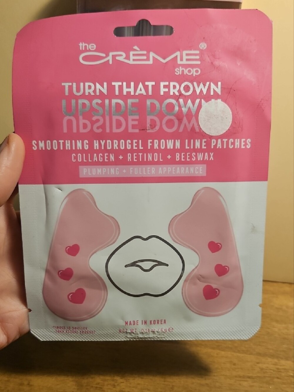 Pink Hydrogel Frown Line Patches & Razor Set - Picture 3 of 3